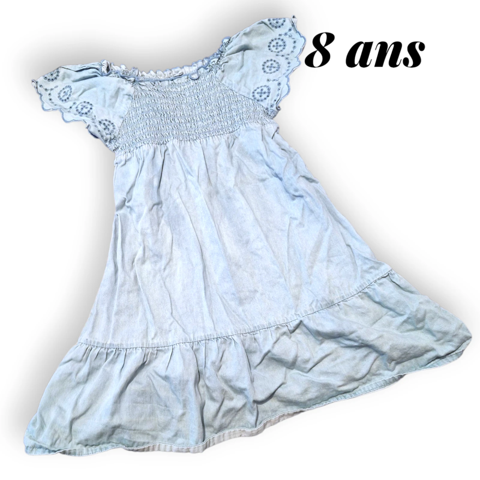👗🌸 Robe Kiabi – 8 ans 🌼🦋